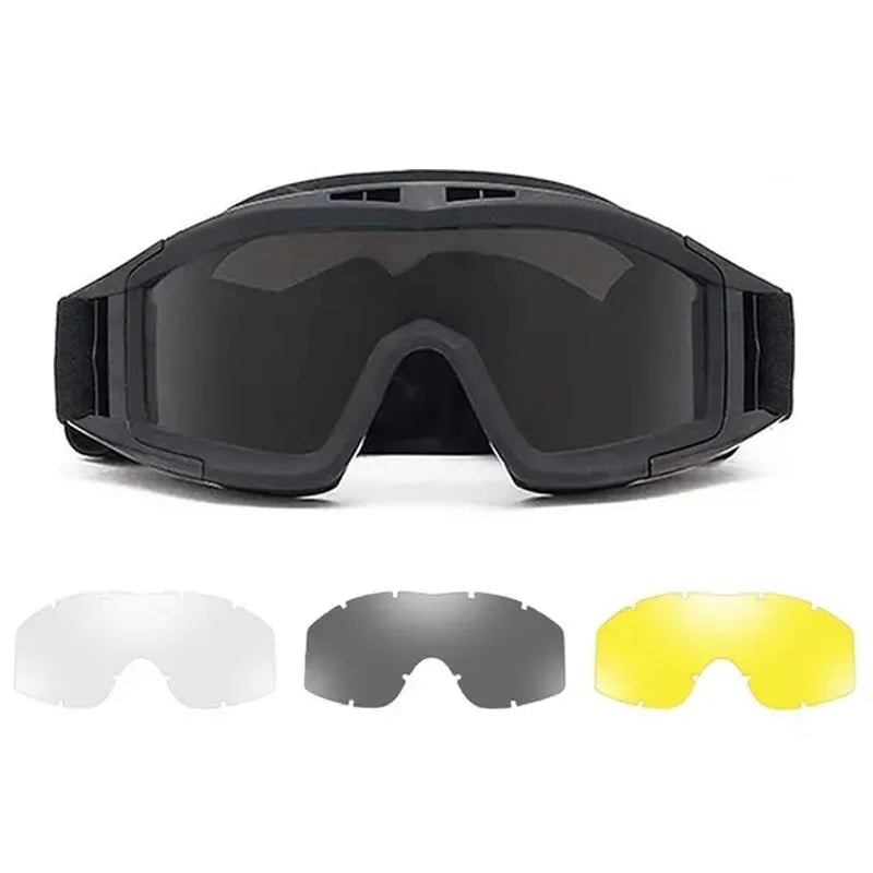 Explosion Proof Tactical Goggles For Airsoft And Paintball