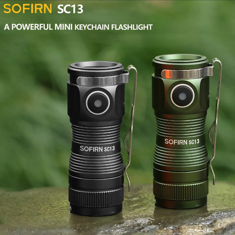 Sofirn Sc13 Edc Tactical Mini Led Rechargeable Flashlight