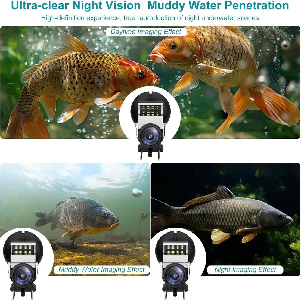 HD Portable Fish Finder With Infrared Night Vision