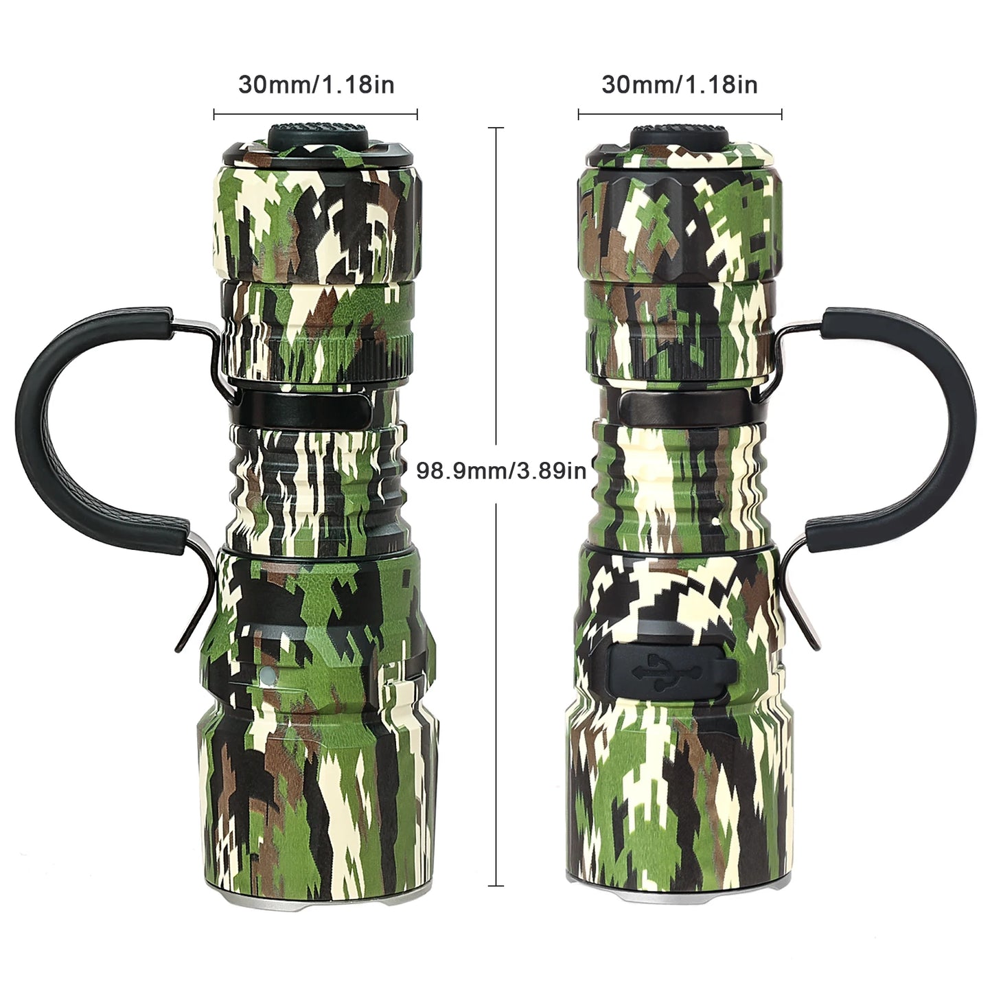 Wurkkos TD07 1300 Lumen Tactical Flashlight Long Throw IP68