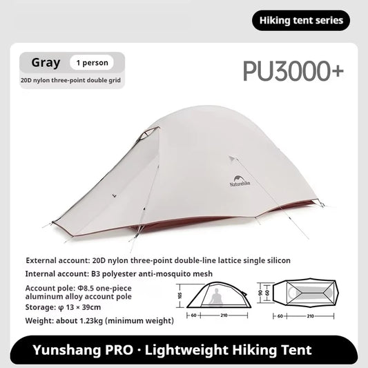 Naturehike Cloud Pro Ultralight Nylon Camping Hiking Tent