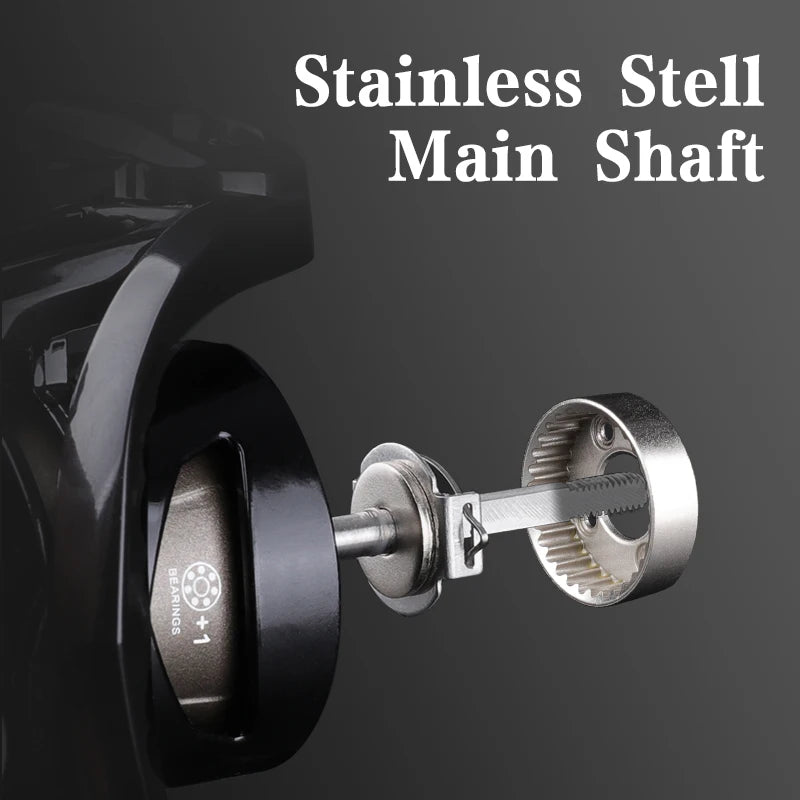 Billings Spinning Reel 5 To 1 Gear Ratio CNC Aluminum