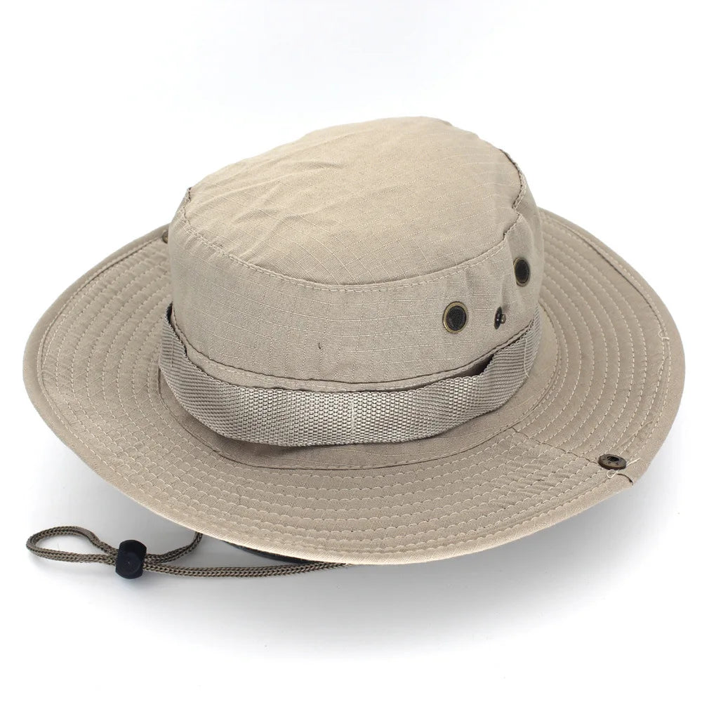 Linling Camouflage Tactical Boonie Hat for Outdoor Activities
