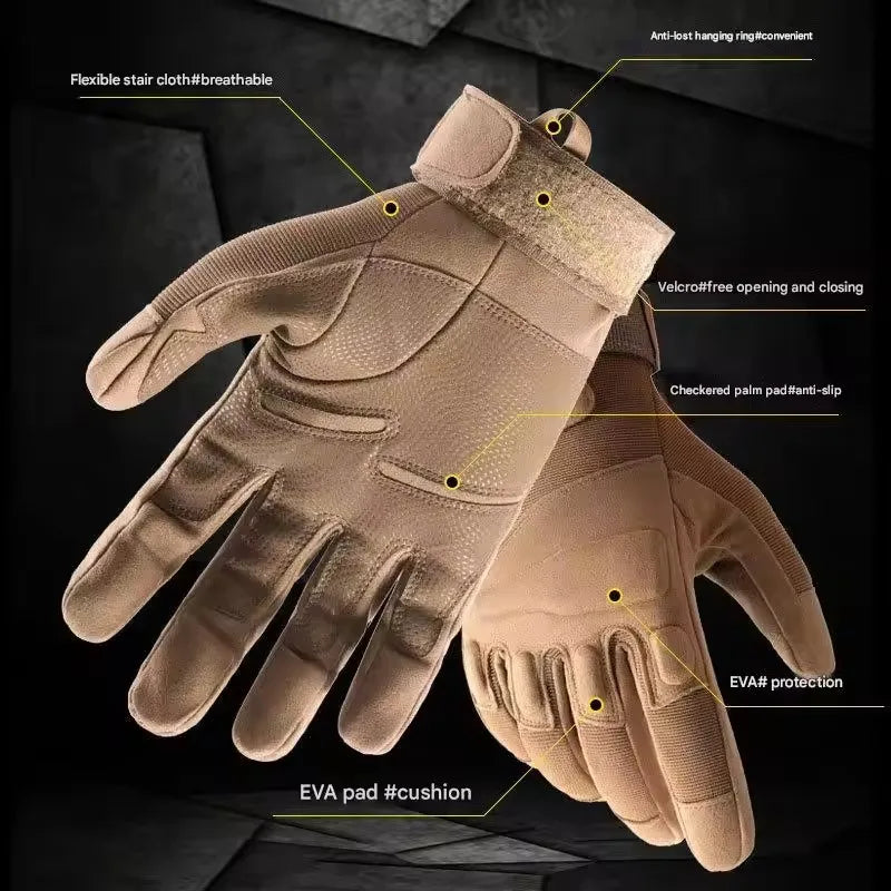 GAFASTWO Winter Warm Tactical Gloves With Touch Screen Protection