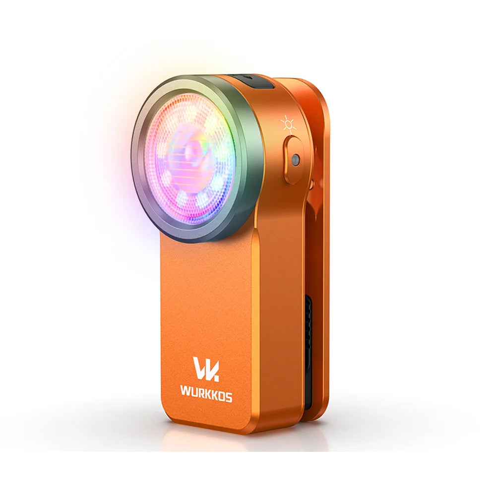 Wurkkos HD03 Clip Light 680LM USB C Rechargeable Flashlight