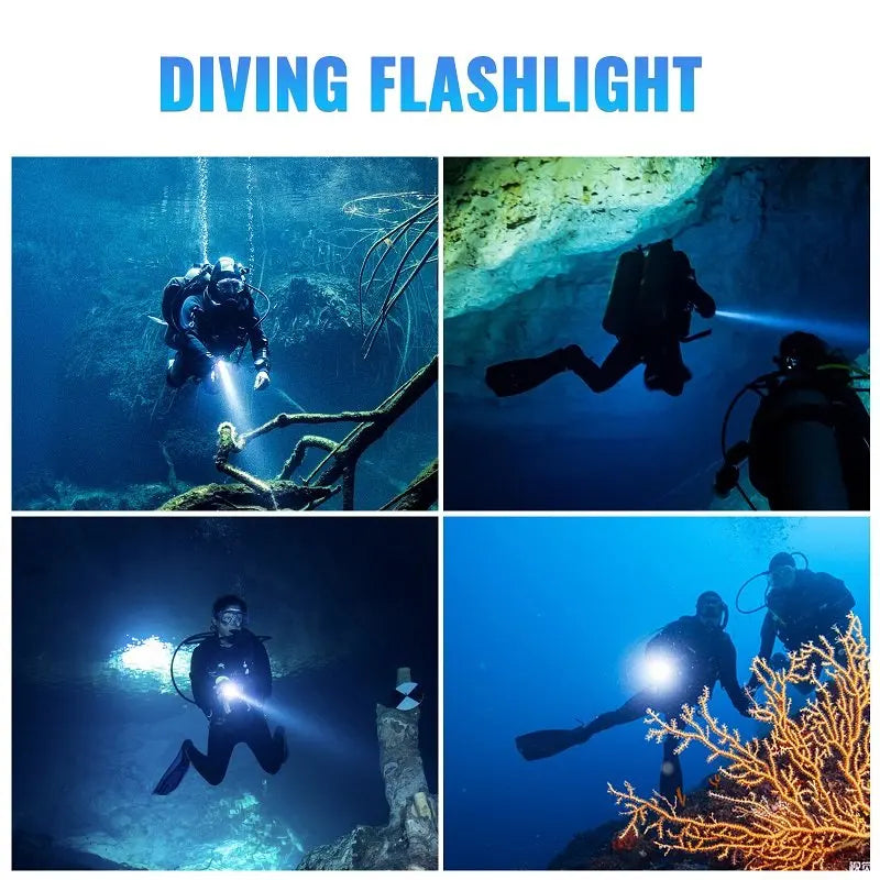 Sofirn SD05 Scuba Diving Flashlight XHP50.2 3000lm IPX8 Waterproof