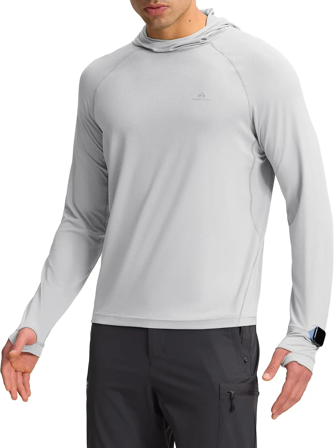 Pioneer Camp Mens UPF Fifty Sun Hoodie Shirt Quick Dry