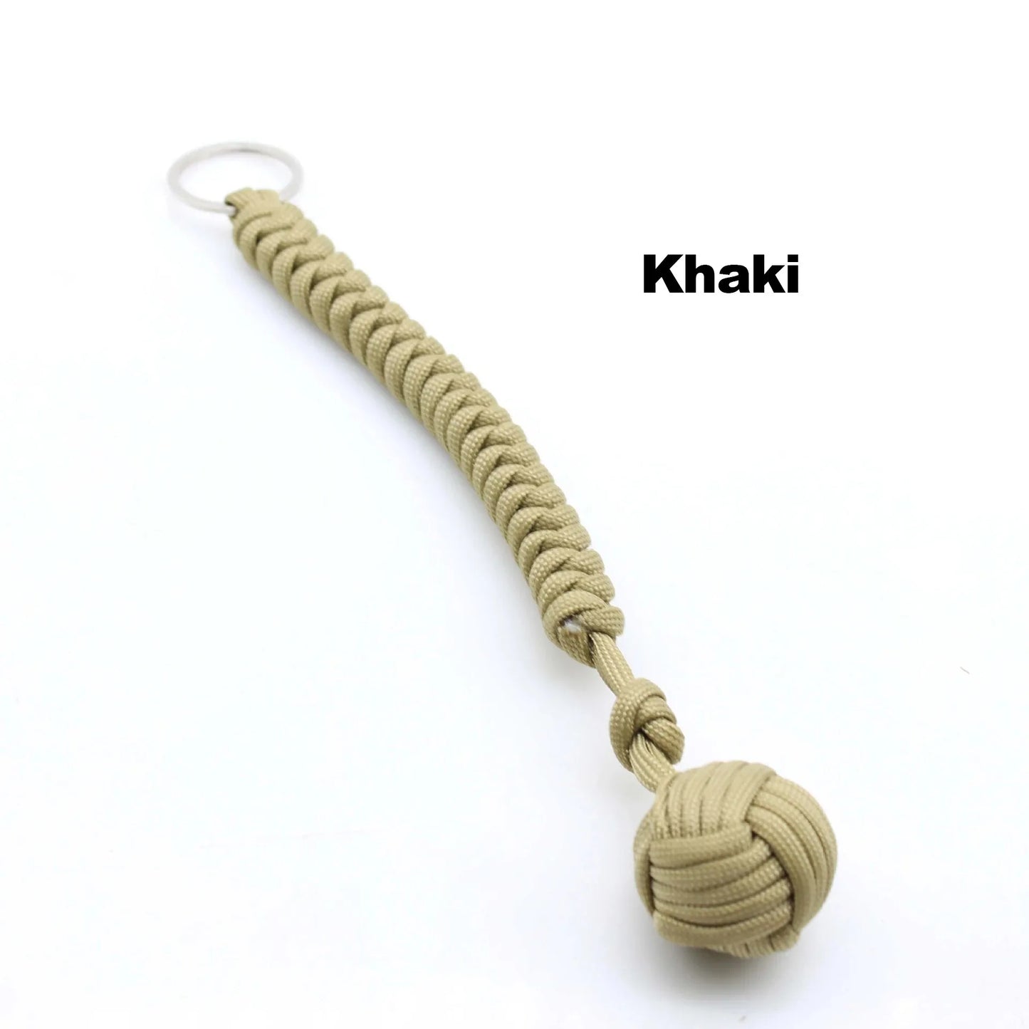 Outdoor Self Defense Umbrella Rope Monkey Fist Steel Ball Chain
