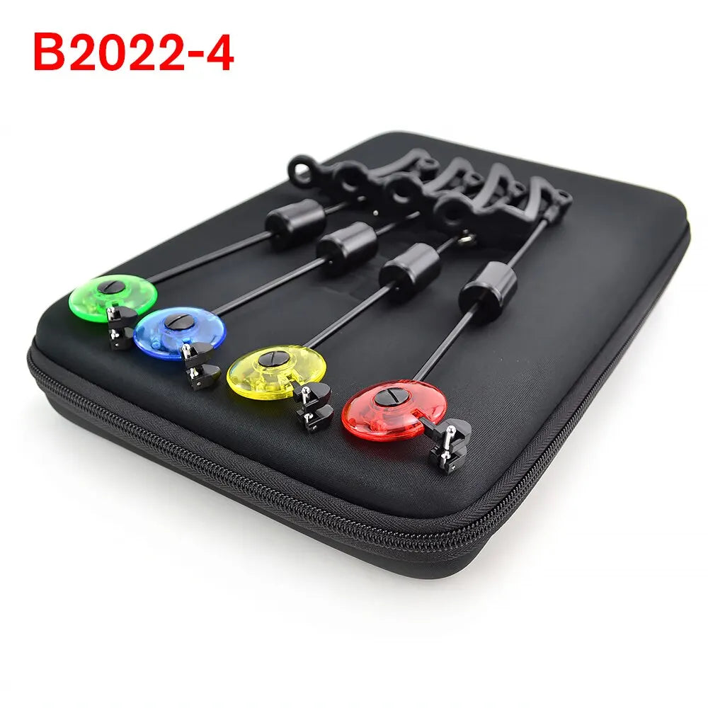 Hirisi LED Carp Fishing Swingers Drop Off Indicator Case