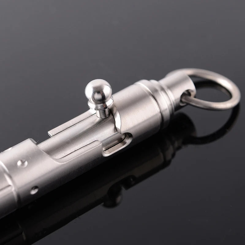 Titanium TC4 Bolt Tactical Pen Multifunction Self Defense Glass Breaker