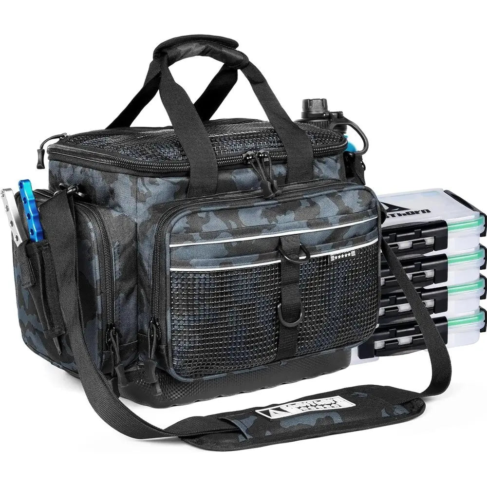 Tackle Box Organizer With Removable Dividers Waterproof Lure Storage