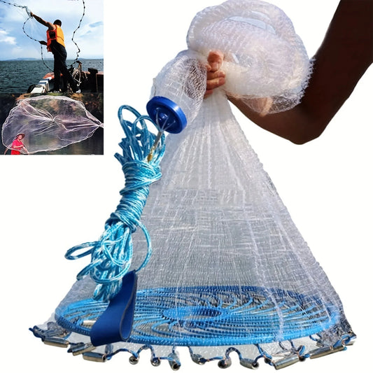 American Style Handmade Fishing Net for Freshwater and Saltwater Use
