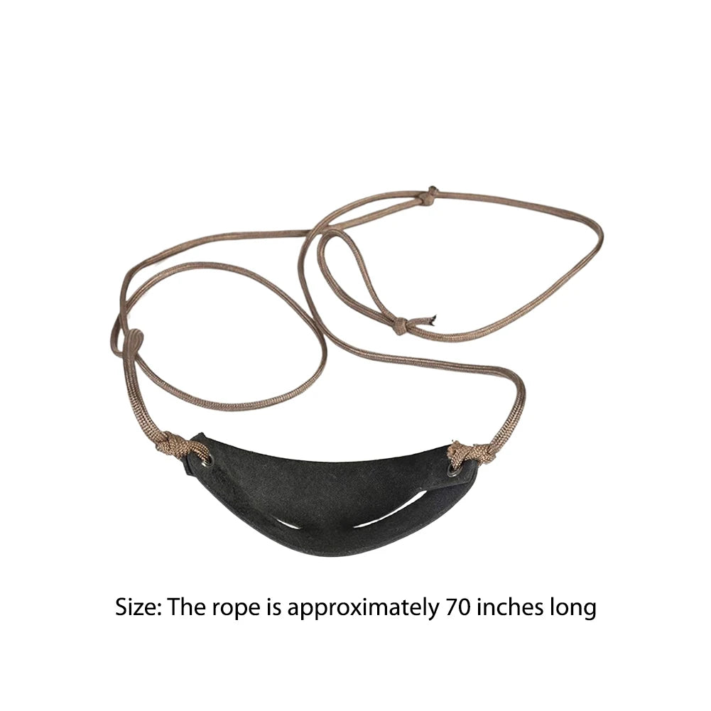 Handmade Leather Shepherd Slingshot For Outdoor Shooting And Camping