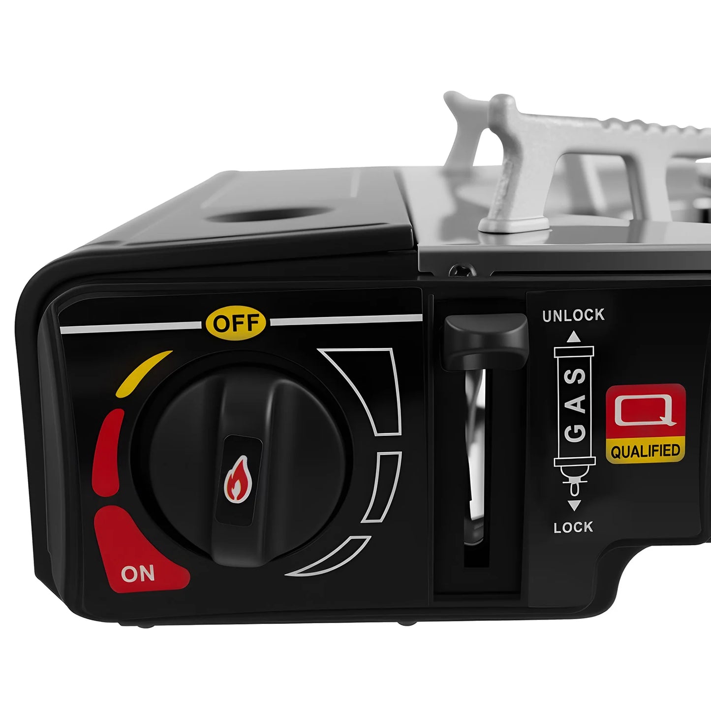 Camping Stove Propane Dual Burner Griddle High Power 2100 2500W