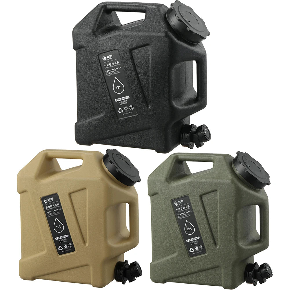 APWIKOGER Camping Water Container Portable Water Storage Carrier Outdoors