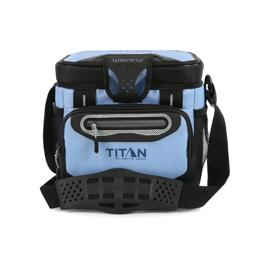 Soft Cooler Zipperless Nine Can Insulated Lunch Bag