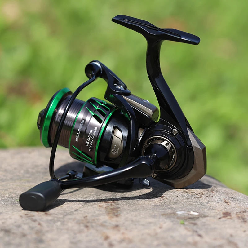 Billings Spinning Reel 5 To 1 Gear Ratio CNC Aluminum