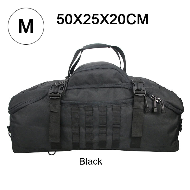 LQARMY Outdoor MOLLE Tactical Backpack for Hiking and Camping