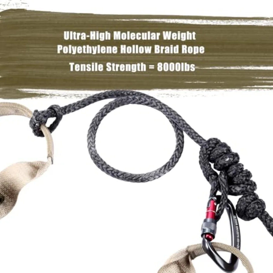 Tree Saddle Hunting Lightweight Hammock System Padded Comfort