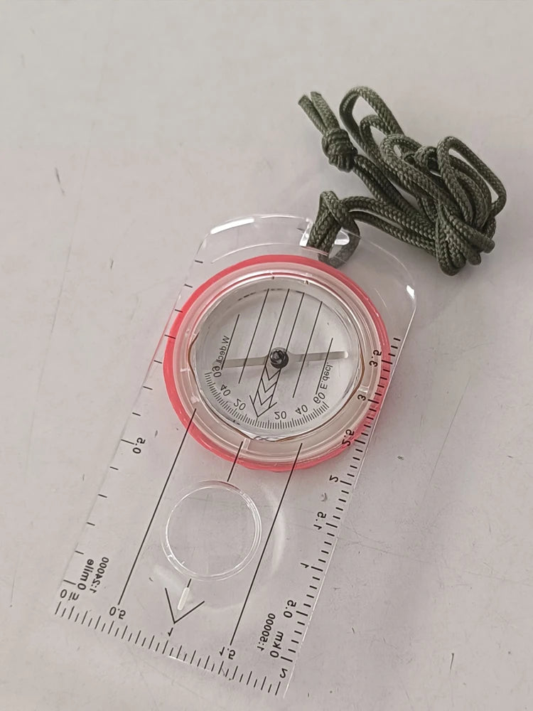 Luminous Expedition Compass High Accuracy Outdoor Survival For Hiking