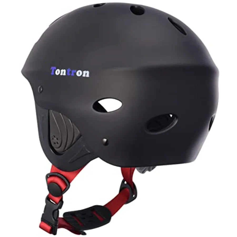 Adult Water Sports Helmet With Camera Mount Plate For Unisex