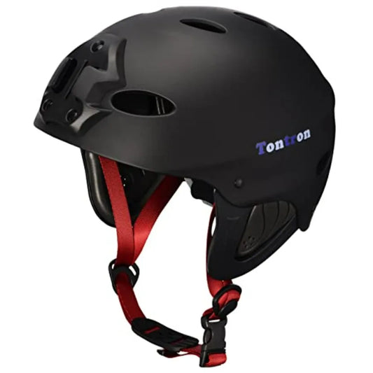 Adult Water Sports Helmet With Camera Mount Plate Accessory