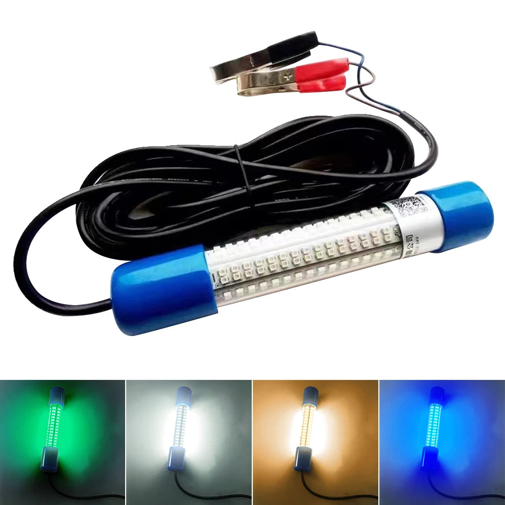 Shunmaii 50W DC12-24V Underwater Fishing Light IP68 Submersible