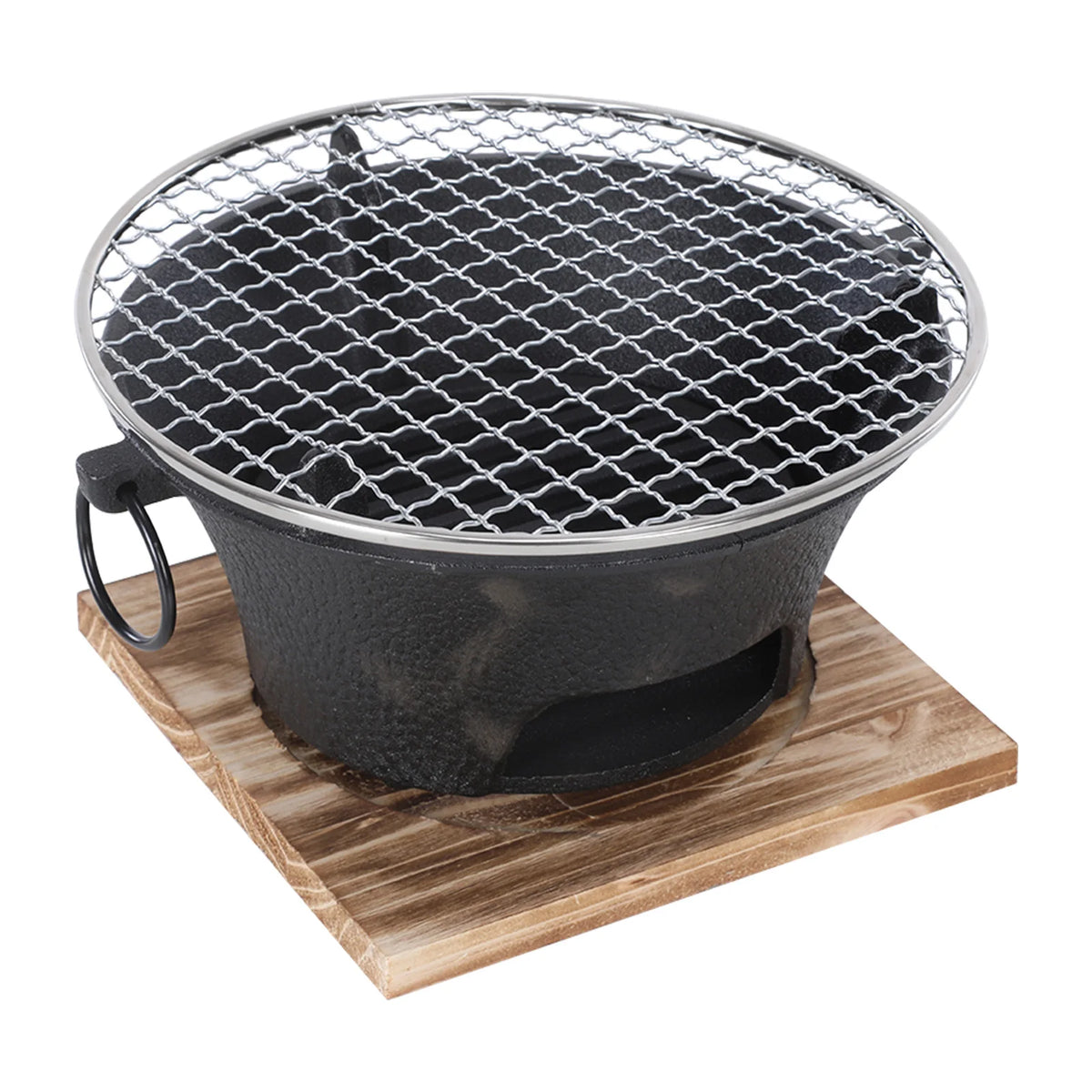 ATUOTIN Stainless Steel Charcoal BBQ Grill Outdoor Tabletop Pit
