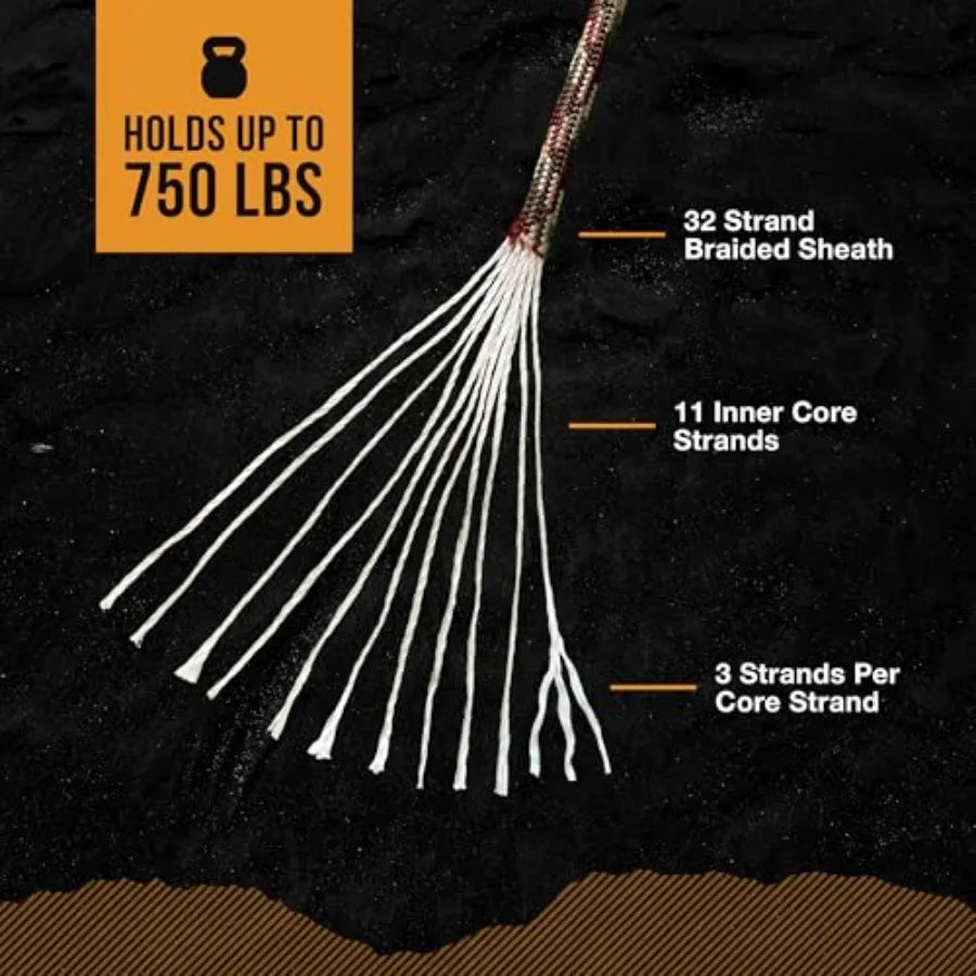 Paracord 750 11 Strand Nylon Rope For Survival Camping Hiking