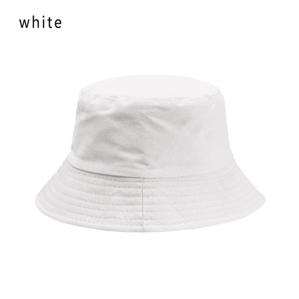 Children Unisex Foldable Bucket Hat Sun Protection Cotton Outdoor
