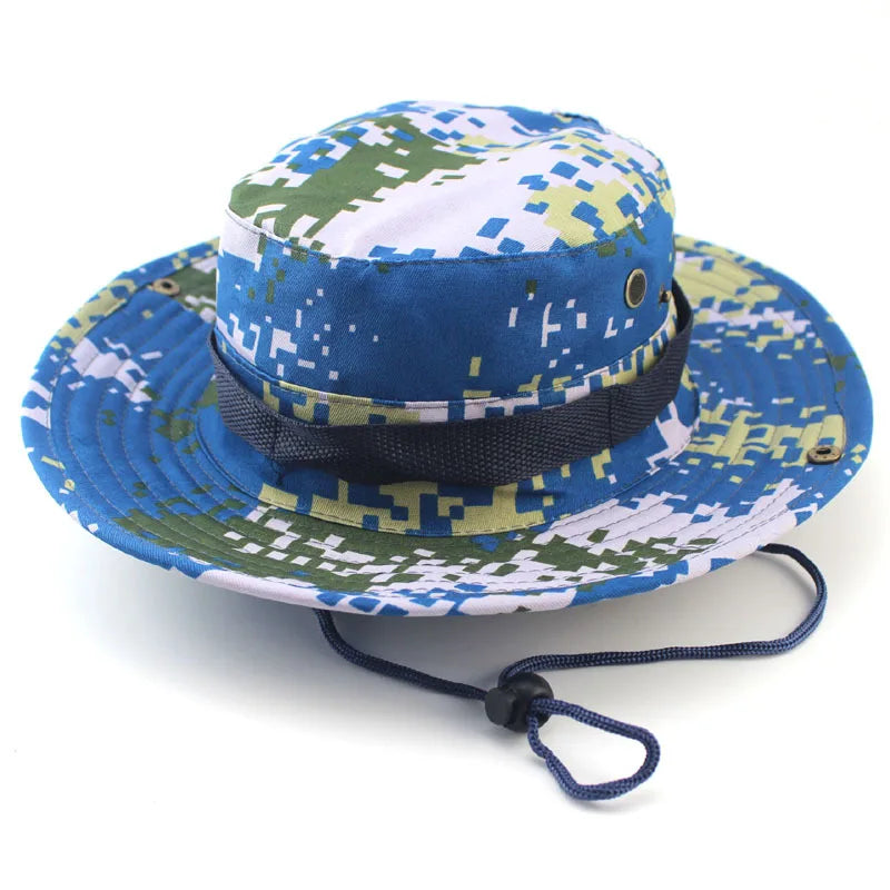 Linling Camouflage Tactical Boonie Hat For Outdoor Activities