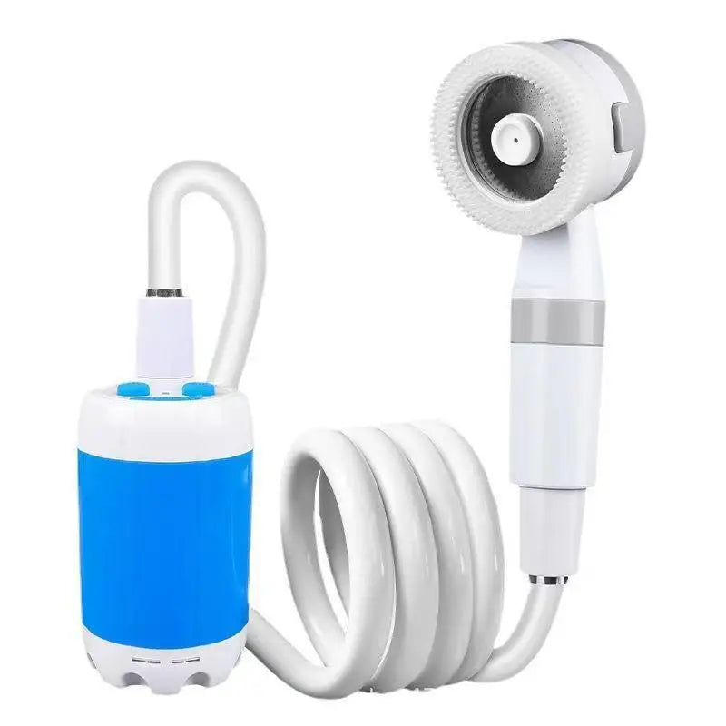Portable Camping Shower Pump Rechargeable 4000mAh Battery For Hiking