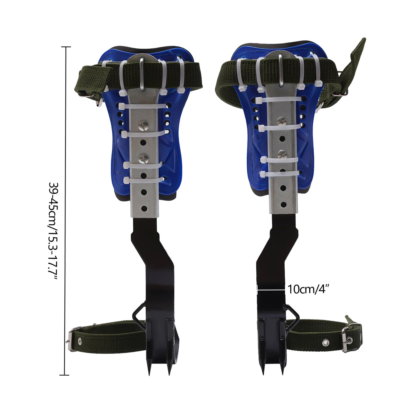 Tree Climbing Spikes Set Adjustable Climbing Gear With Belt Rope