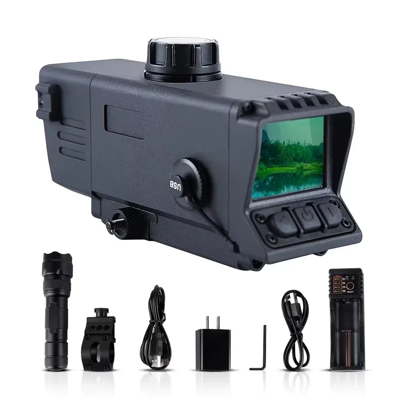 Goyojo Digital Night Vision Scope Featuring Video Recording and BDC