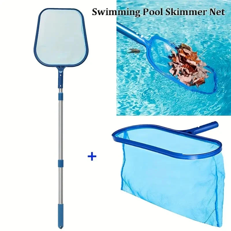 Adjustable Telescopic Pool Skimmer Net For Swimming Pools