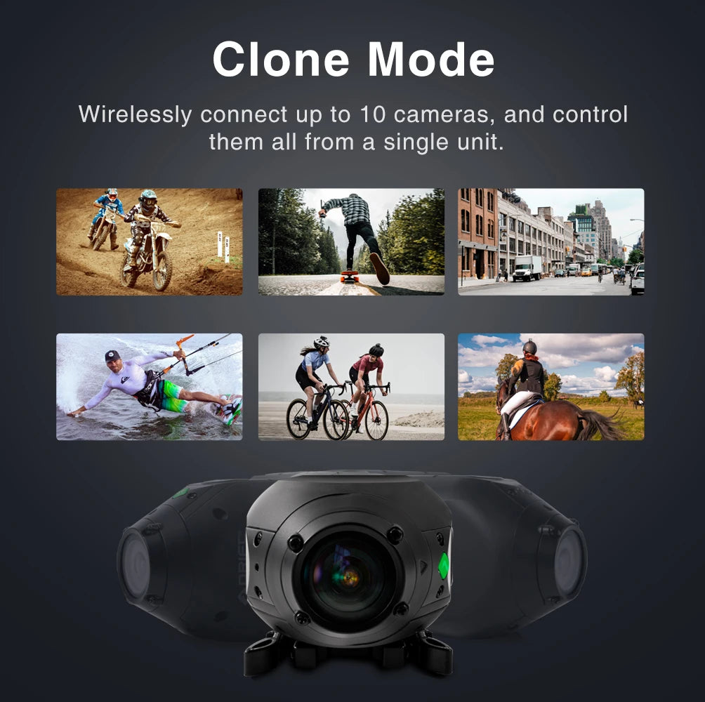 Drift Ghost XL Pro 4K Action Camera 3000mAh Battery WiFi IPX7 Waterproof