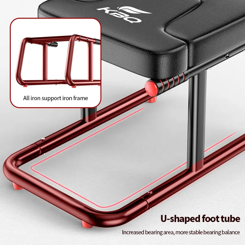KBQ Inverted Stool With Double Armrests For Yoga Balance Training