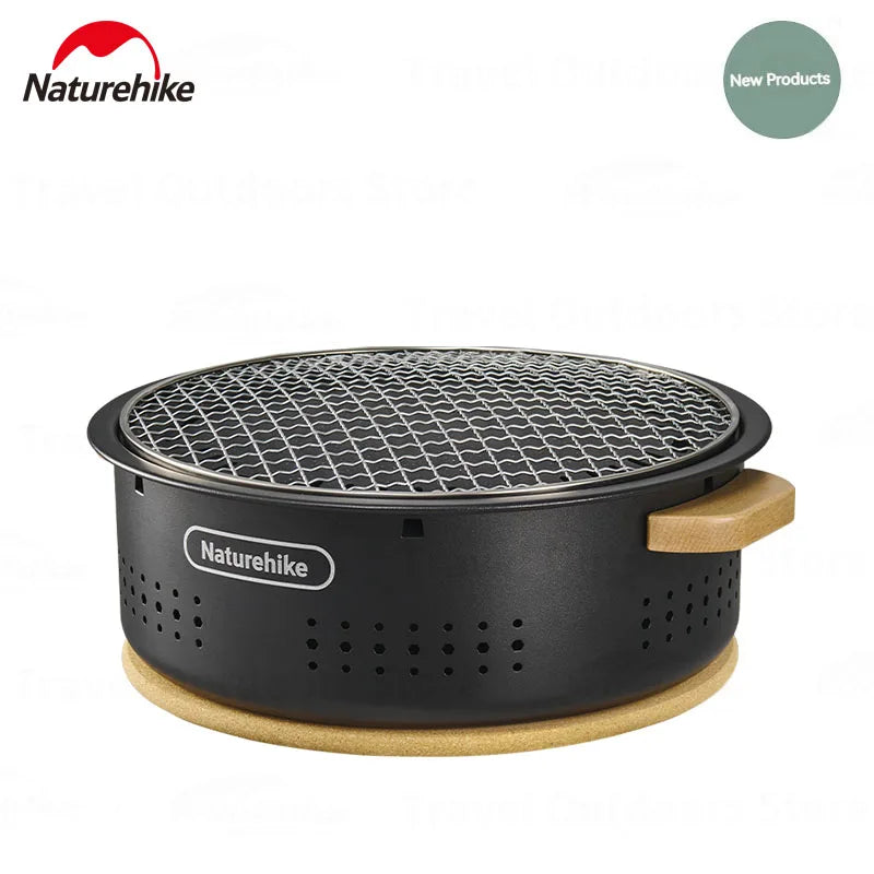 Naturehike Portable Charcoal Camping Stove for Outdoor Barbecue and Picnic
