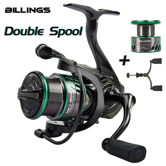 Billings Spinning Reel 5 To 1 Gear Ratio CNC Aluminum