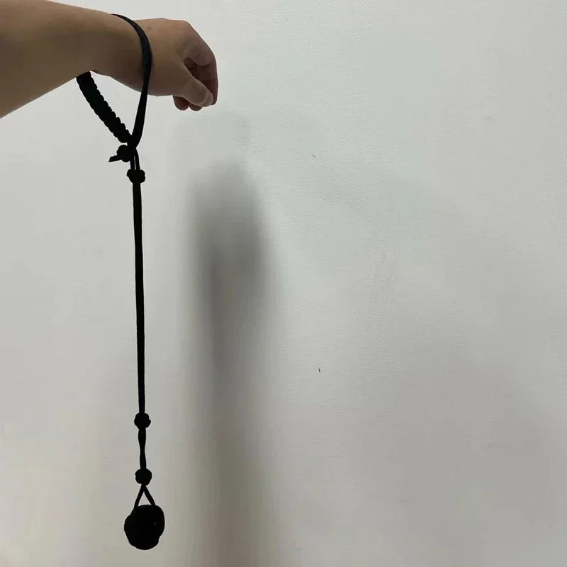 EDC Monkey Fist Keychain With Steel Ball For Self Defense