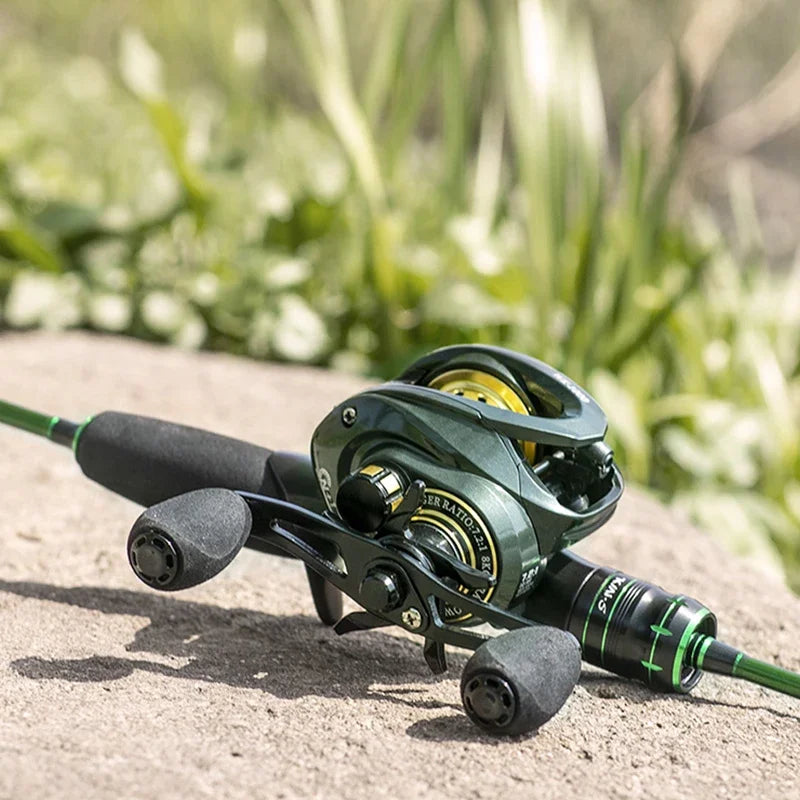 Baitcasting Fishing Reel WK1000 Ratio 7.2:1 Max Drag 8kg
