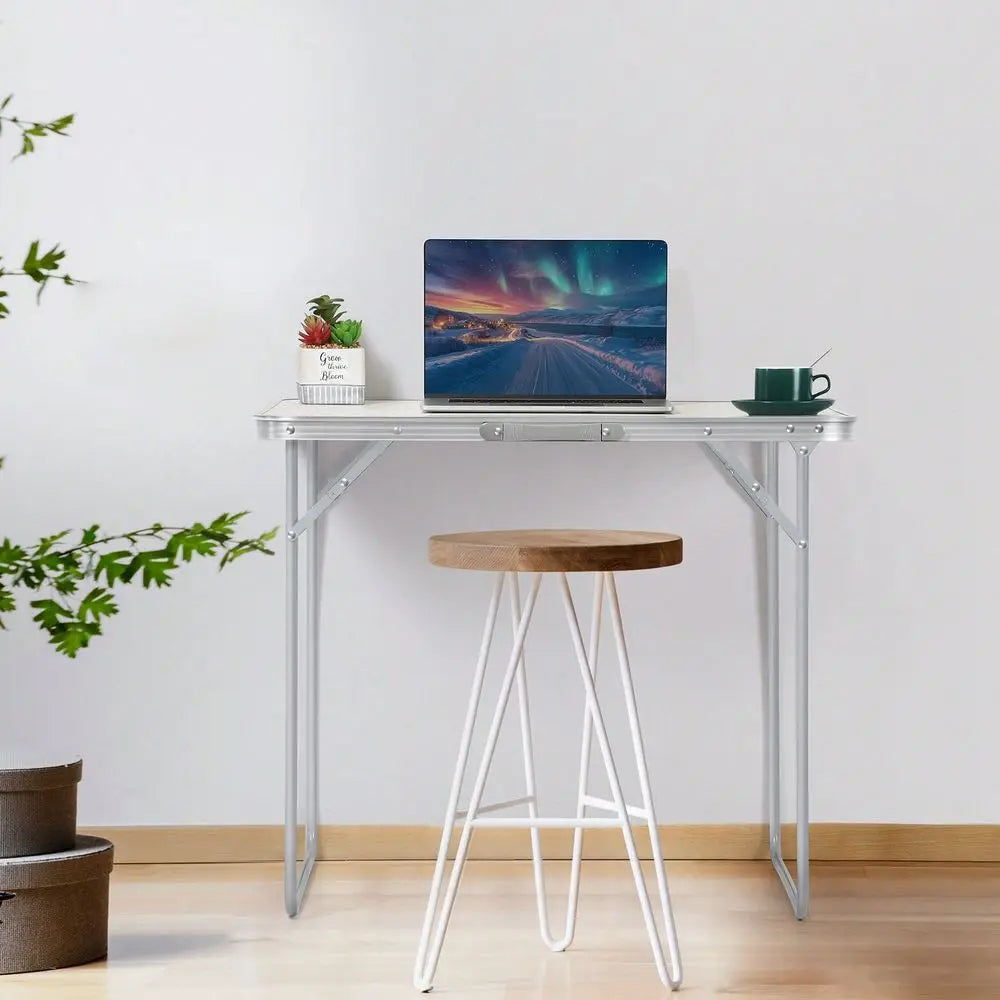 Heavy-Duty Portable Folding Table For Camping And Outdoor Activities