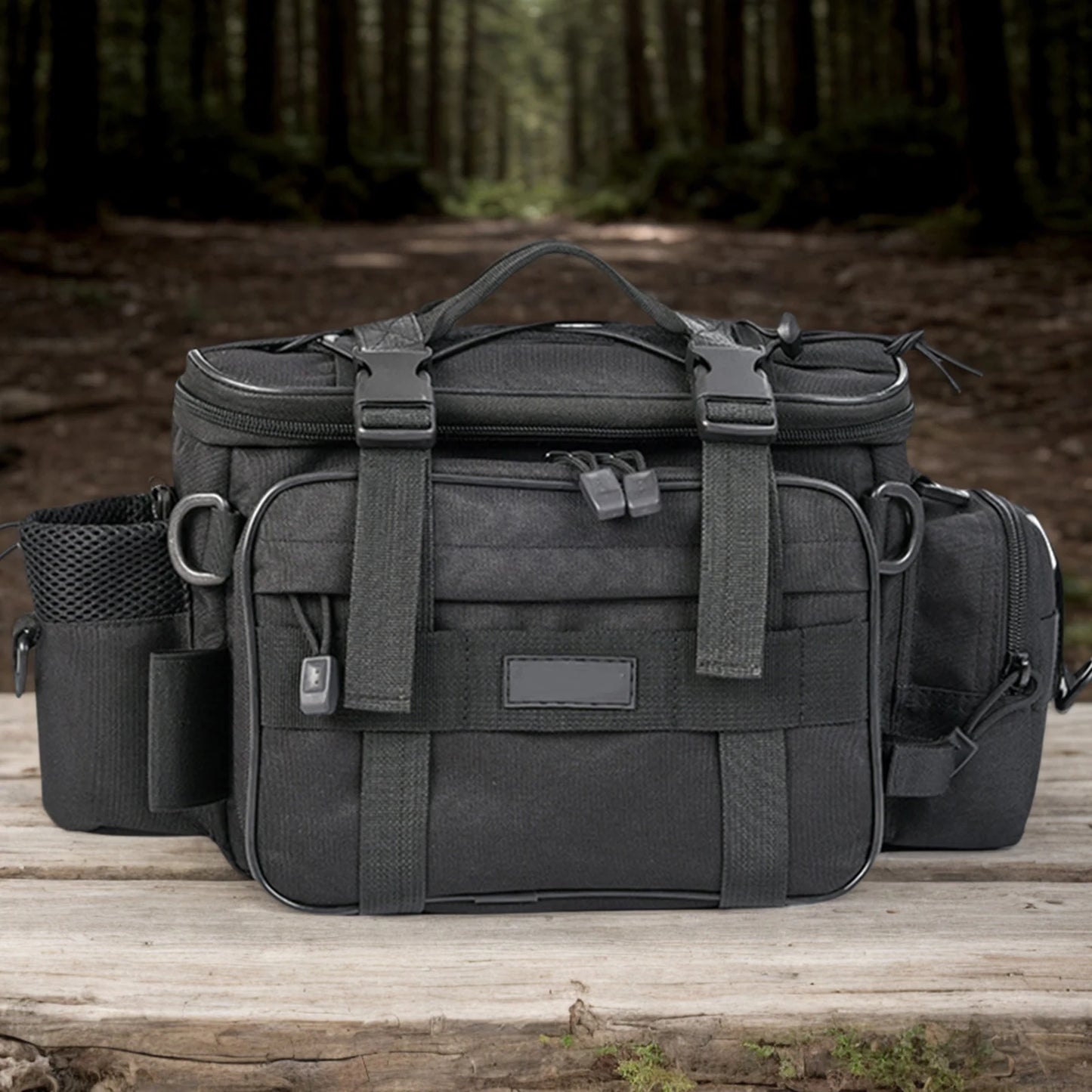 Thickened Tackle Bags Wear Resist Portable Fishing Gear Organizer Hunting Storage Tackle Bags Camping Picnic Cycling Backpack