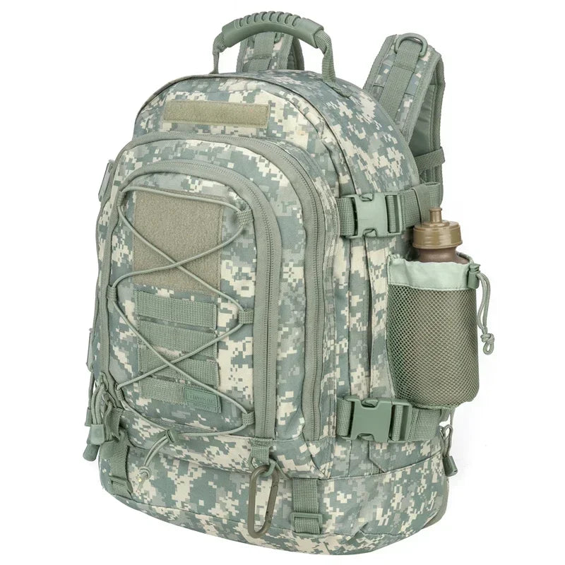 LQARMY Military Tactical Backpack Molle Rucksack For Outdoor Hiking