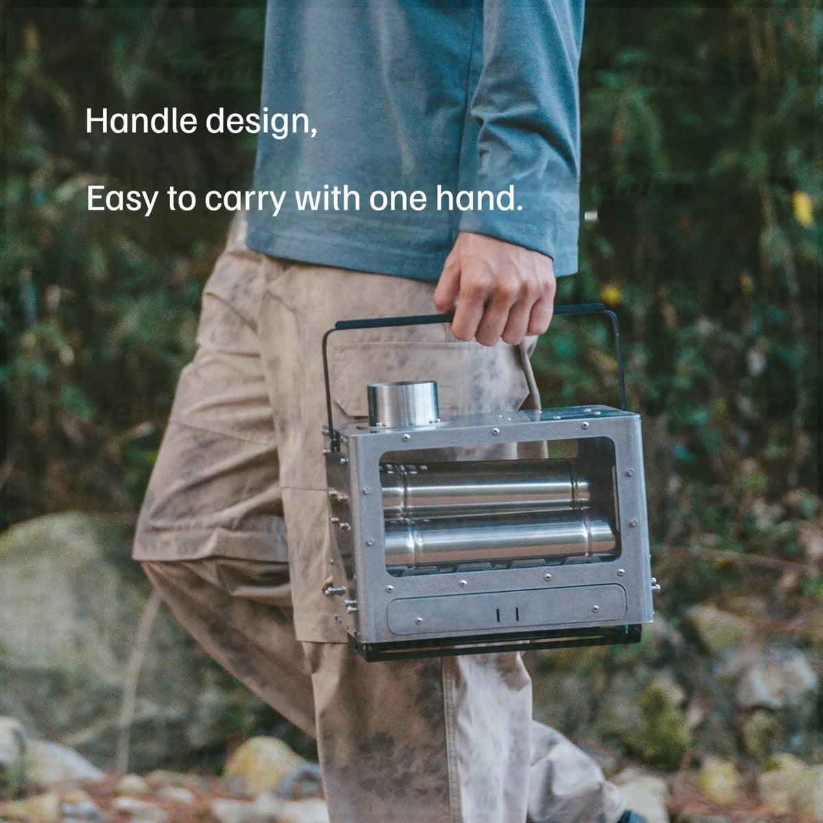 Naturehike Travel Portable Wood Stove Tent Heater With Chimney