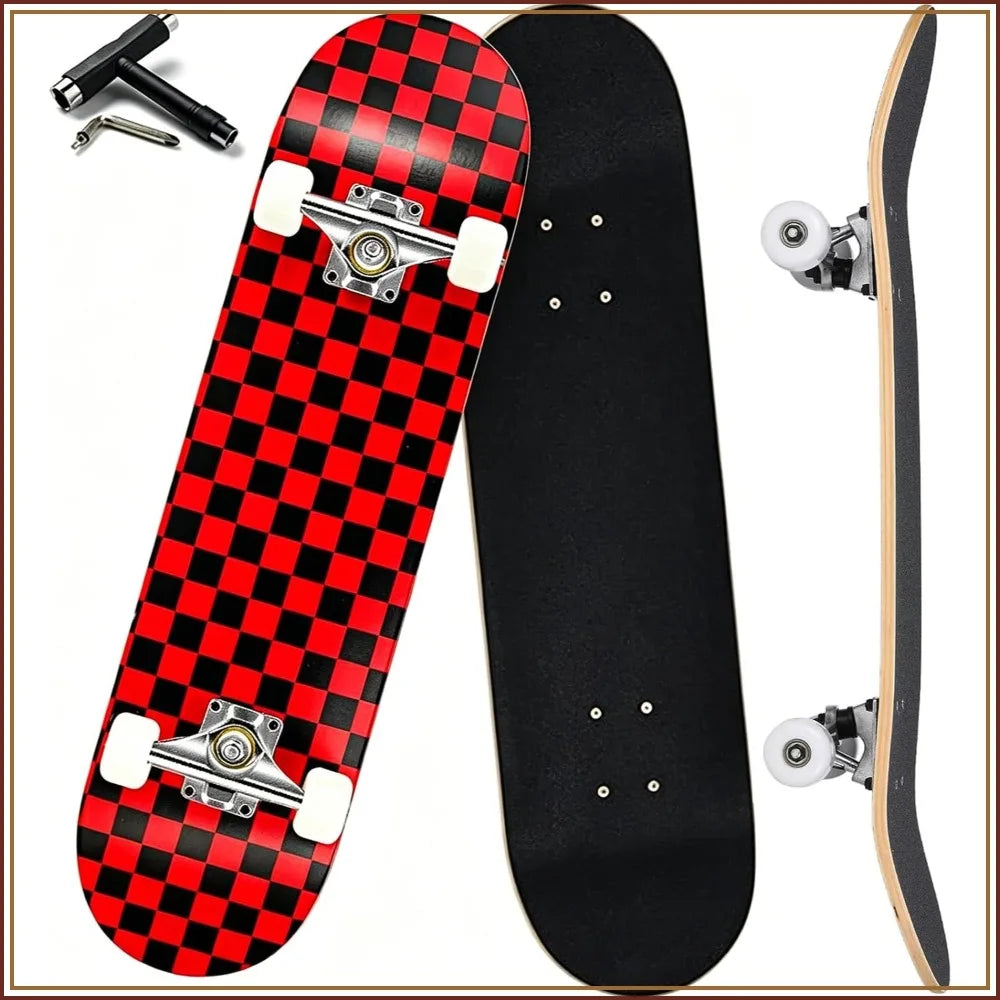 Complete Skateboard For Beginners And Pros 7 Ply Canadian Maple