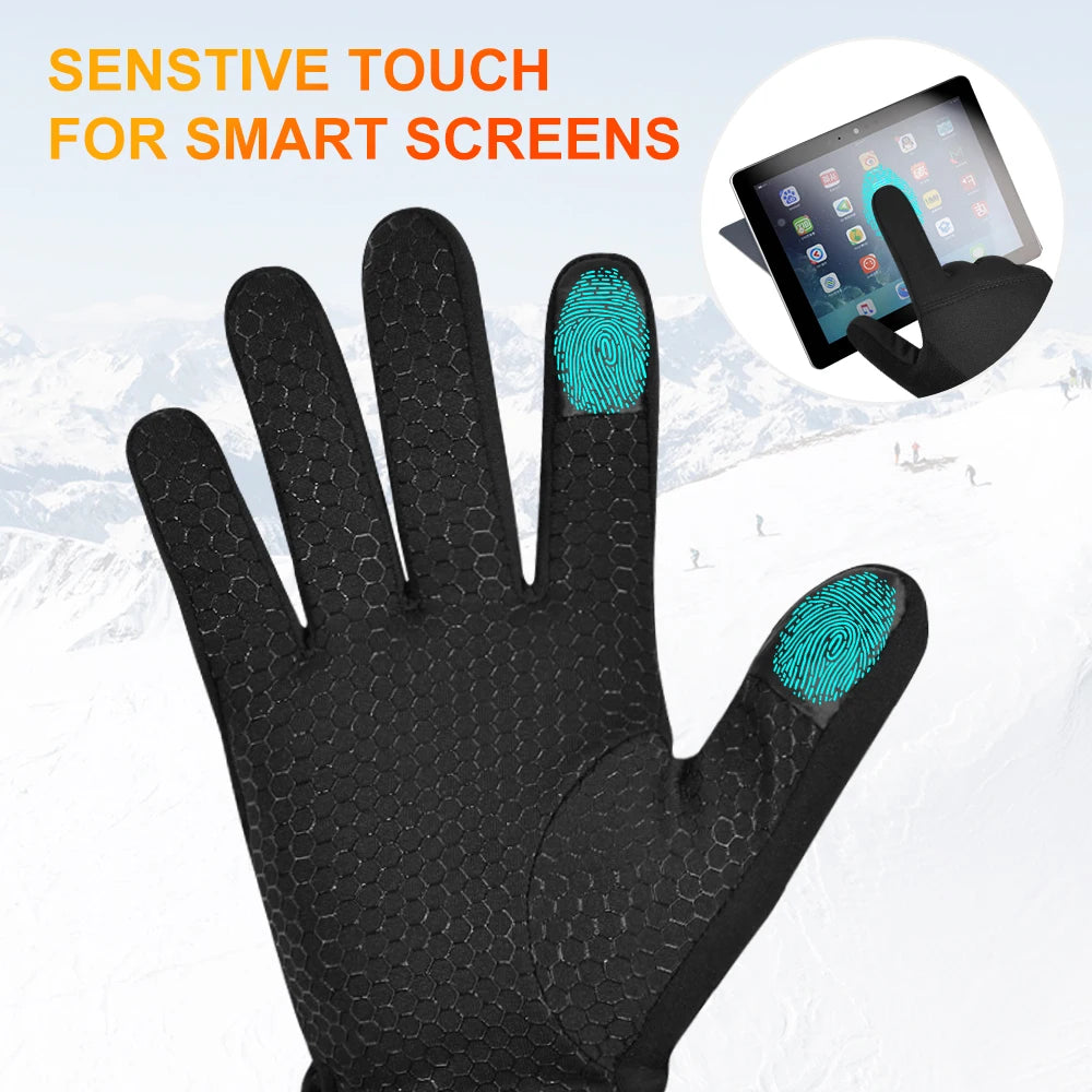 Savior Heat Heated Gloves Touch Screen Skiing Winter Men Women