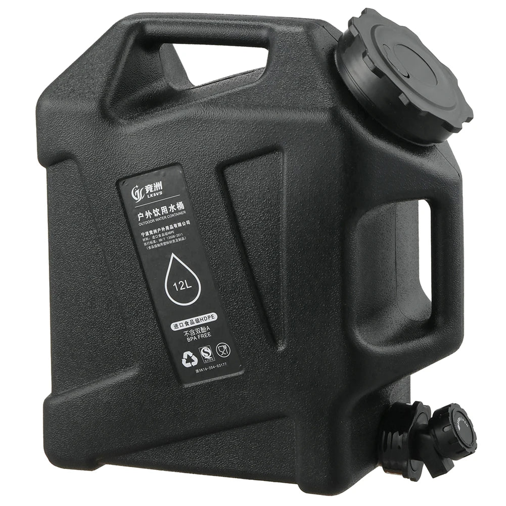 APWIKOGER Camping Water Container Portable Water Storage Carrier Outdoors