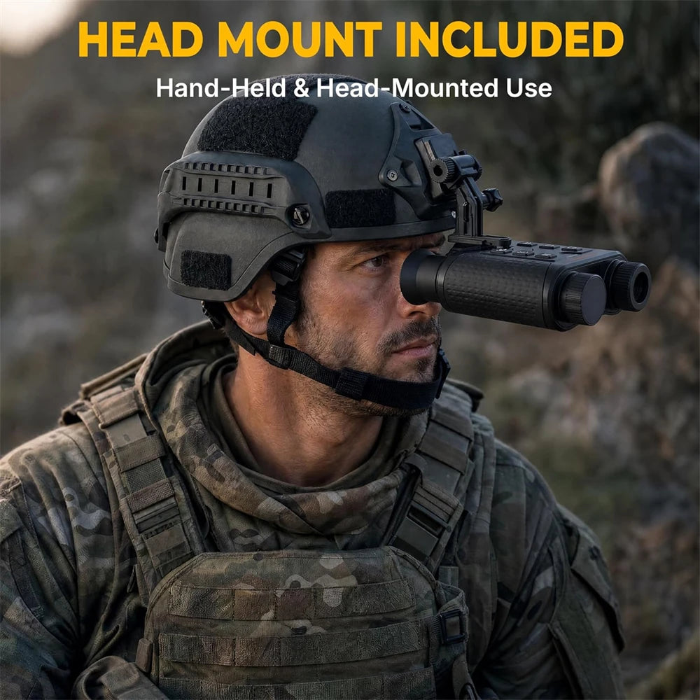 GTMEDIA GTGUARD V6 Pro 4K Infrared Night Vision Binoculars 8X Zoom