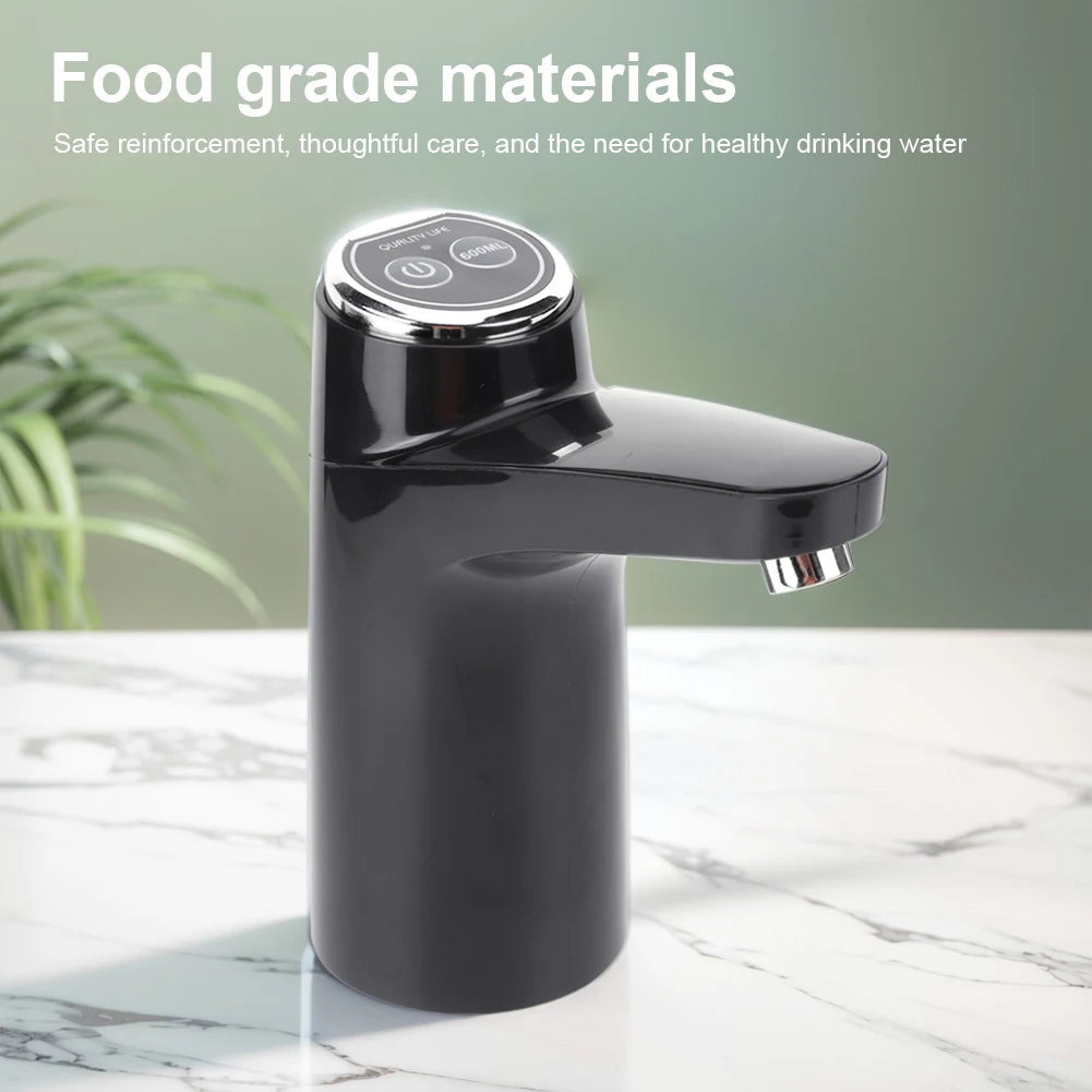 APWIKOGER USB Rechargeable One Key Switch Water Pump Dispenser